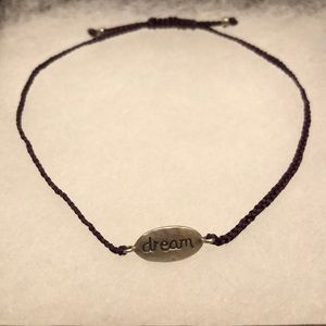 Silpada dream purple thread adjustable bracelet